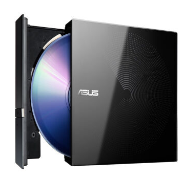 华硕(ASUS) 8倍速 USB2.0 外置DVD光驱 黑色(兼容Windows 7和Windows xp操作系统/SDR-08B1-U)