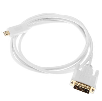 IT-CEO Y1DP-DV 迷你MINI DP转DVI公24+1数据线 Mini Displayport转DVI 支持苹果雷电接口 1.8米 白色