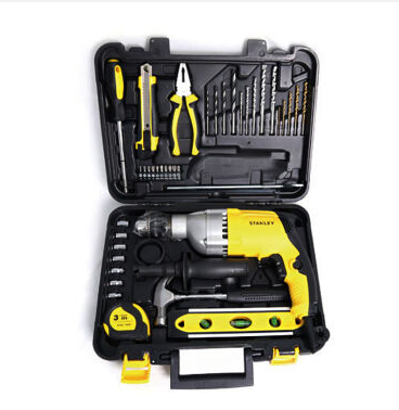 史丹利（Stanley） STDH7213V 13mm 720w冲击钻金属齿轮箱套装