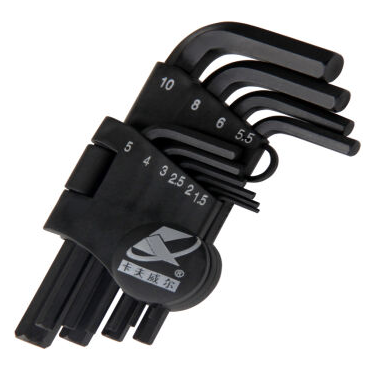卡夫威尔（OK-TOOLS） KH5009 10件套平头内六角扳手组