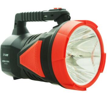DP 久量LED-7054 强光工矿探照灯/手电筒带警示灯20W14000毫安