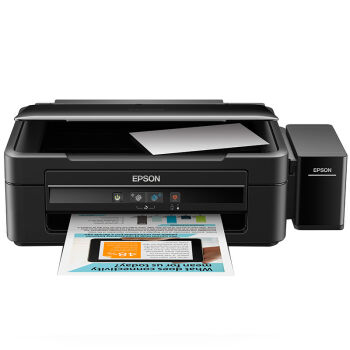 爱普生（EPSON）L383 墨仓式 彩色喷墨 打印机一体机（打印 复印 扫描）