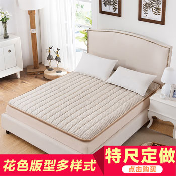 源鹏升蓝梦家纺床垫可定做榻榻米特尺定做澳毛50%羊毛床垫家用/学生床褥子1.8米床180*200cm