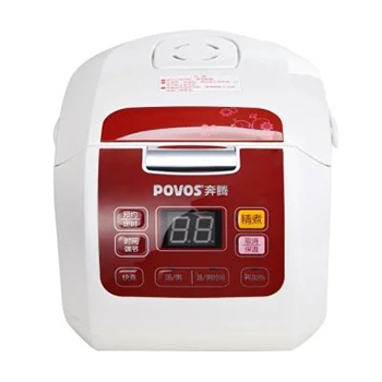 源鹏升Povos/奔腾电饭煲FN304 液晶显示智能微电脑式1-3人专用3L方煲