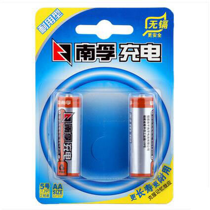 南孚耐用型5号充电电池（2只/卡）